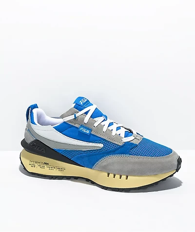 FILA Renno N Generation Electric Blue, Grey, & White Shoes
