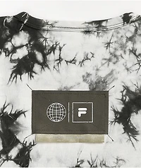 FILA Susto Black & White Tie Dye Oversized T-Shirt