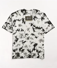FILA Susto Black & White Tie Dye Oversized T-Shirt