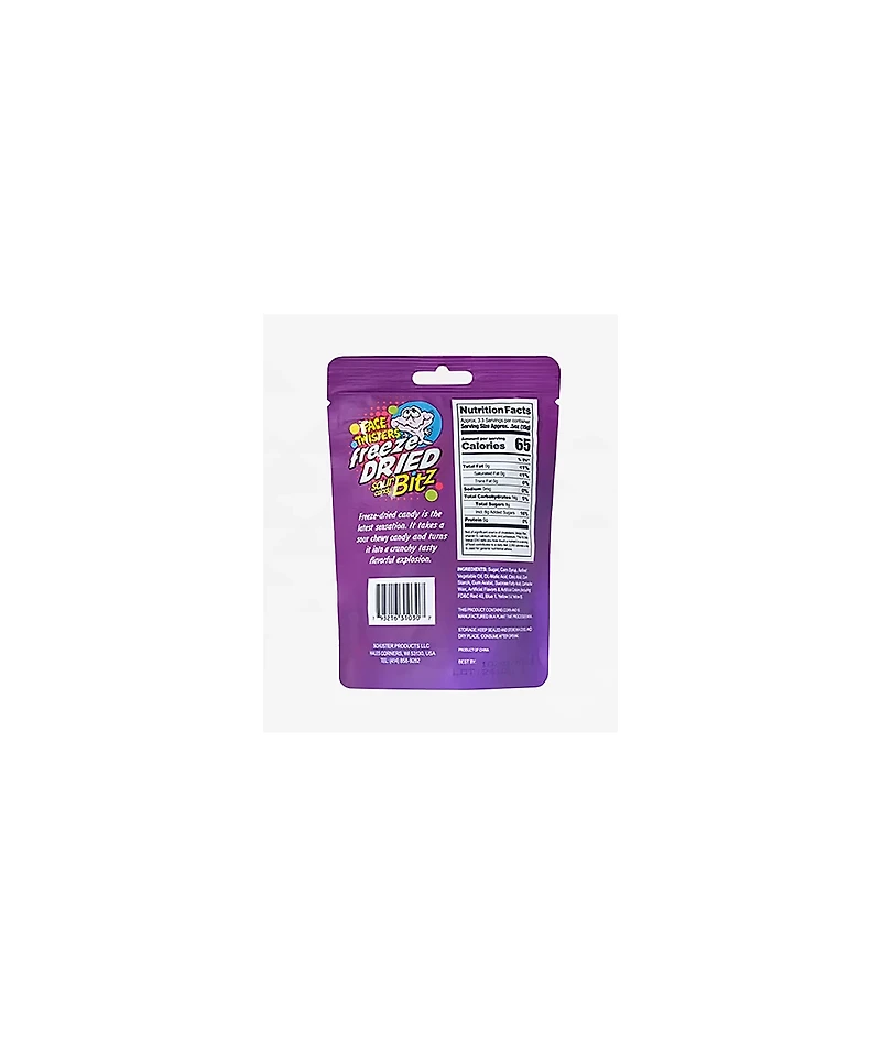 Face Twisters Freeze Dried Sour Candy Bitz