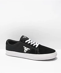 Fallen Bomber Black & White Skate Shoes