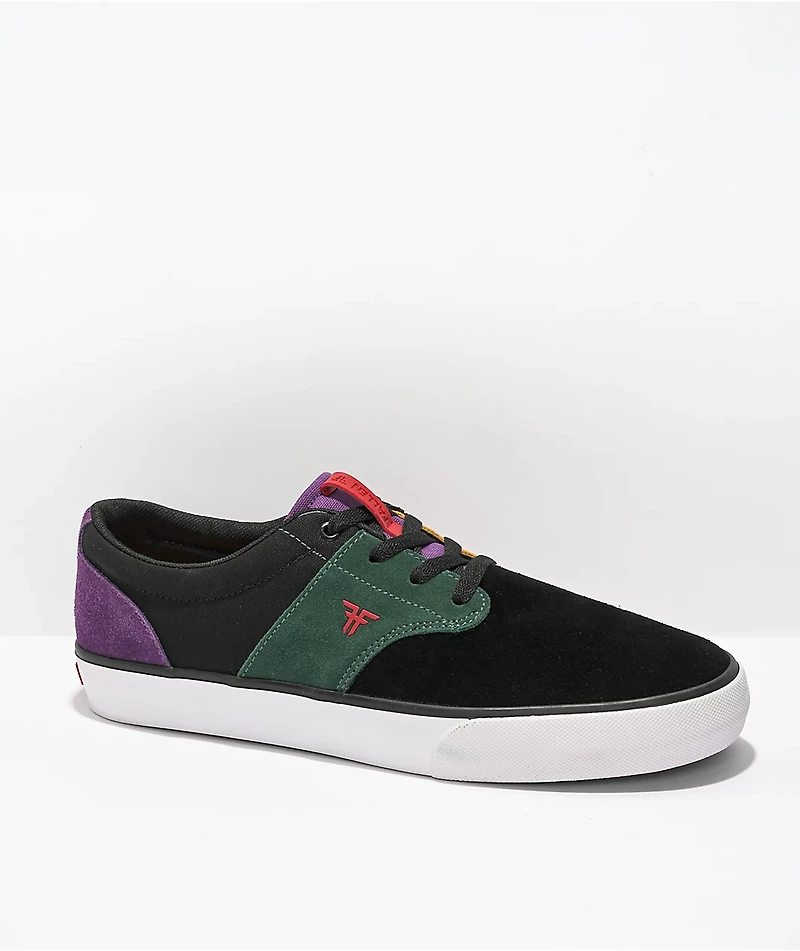 Fallen Phoenix Black & Color Mix Skate Shoes