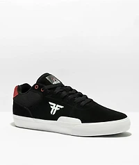 Fallen The Fiend II Black, Red, & White Skate Shoes