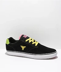 Fallen The Goat Black, Pink, & Green Skate Shoes