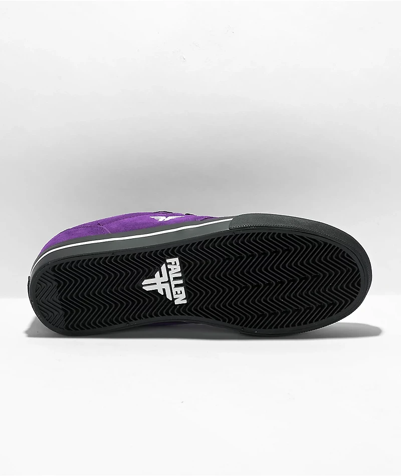 Fallen The Goat Purple & Black Skate Shoes