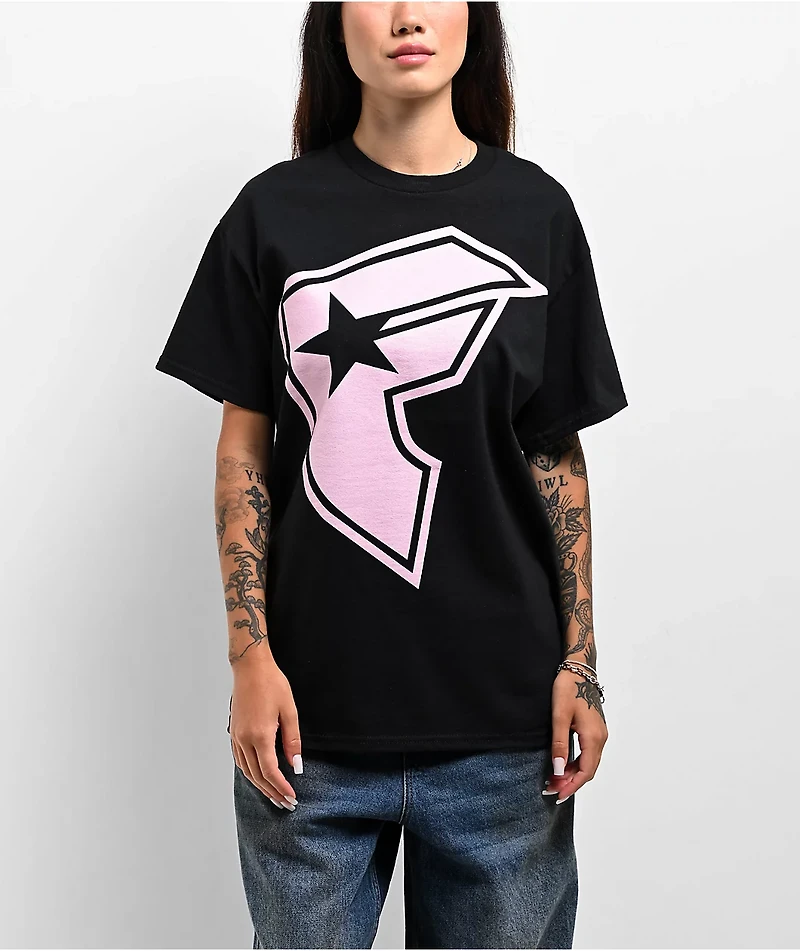 Famous Stars & Straps BOH Black Pink T-Shirt