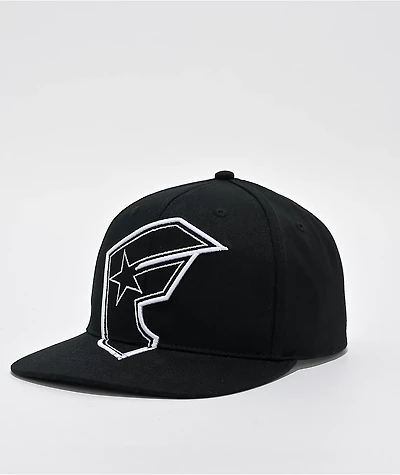 Famous Stars & Straps BOH Black Snapback Hat