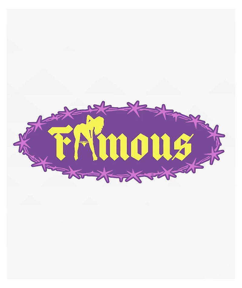 Famous Stars & Straps Barbed Star Sticker