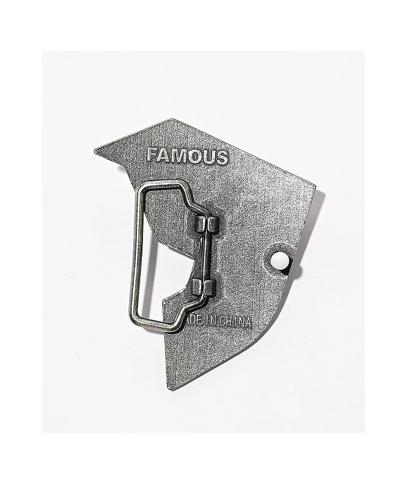 Famous Stars & Straps Rhinestone Belt Buckle