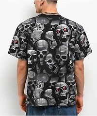 Famous Stars & Straps Skulls Black T-Shirt