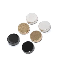 Fantas Eyes Tri-Tone 3 Pack Stud Earrings