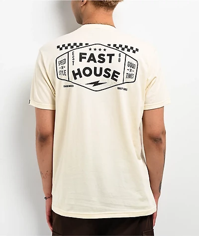 Fasthouse Station Natural T-Shirt