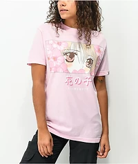 Femmemute Flower Child Pink T-Shirt