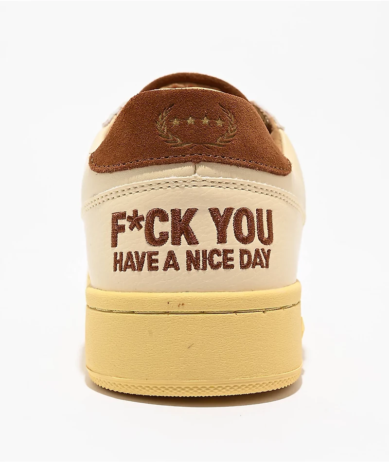 Field Grade FG1 Low Have A Nice Day Beige Shoes