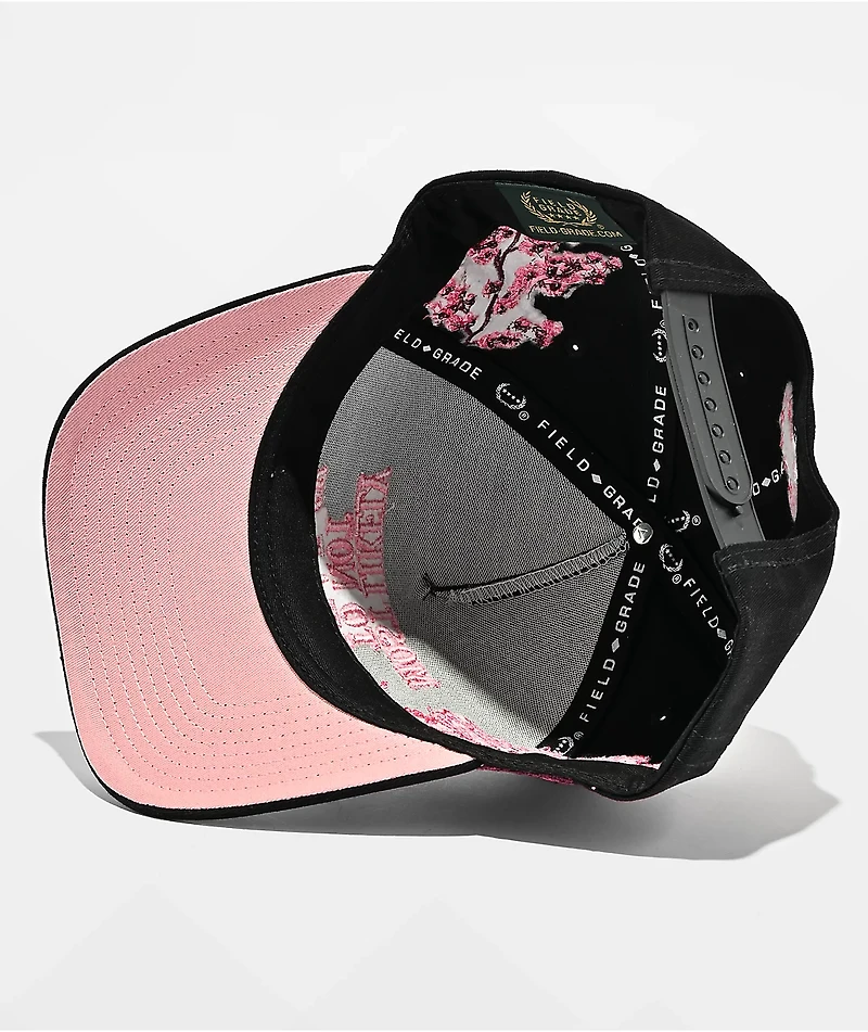 Field Grade Most Likely Black Snapback Hat