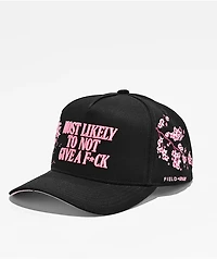Field Grade Most Likely Black Snapback Hat