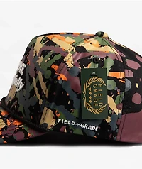 Field Grade Respectfully Autumn Splatter & Black Snapback Hat