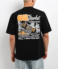 Figgmarket Mobile Black Heavyweight T-Shirt