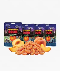 Final Boss Sour Level 3 Punch-Out Peach Fruit Candy