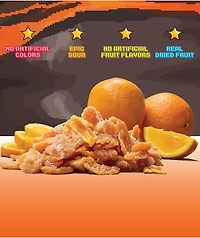 Final Boss Sour Level 4 Orange Fruit Candy