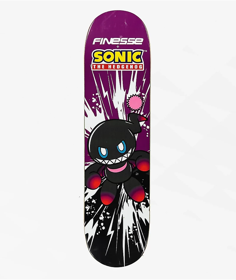 Finesse x Sonic the Hedgehog Dark Chaos 8.0" Skateboard Deck