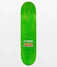 Finesse x Sonic the Hedgehog Red Rings 8.0" Skateboard Deck