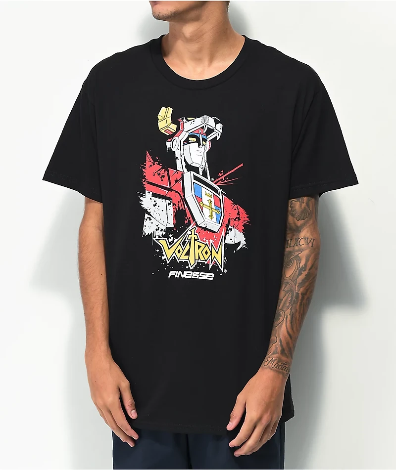 Finesse x Voltron Royal Black T-Shirt