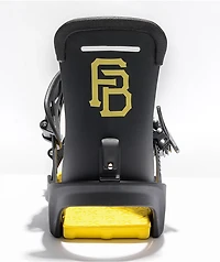 Fix Nation Black Snowboard Bindings 2022
