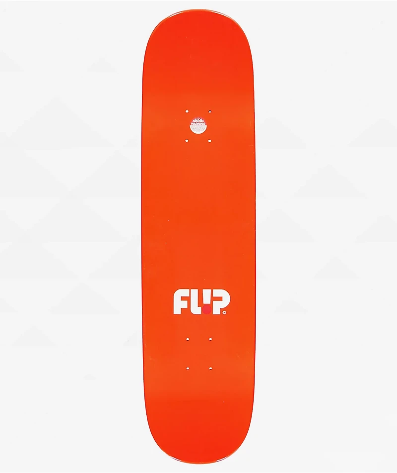 Flip Penny Dots Red 8.125" Skateboard Deck