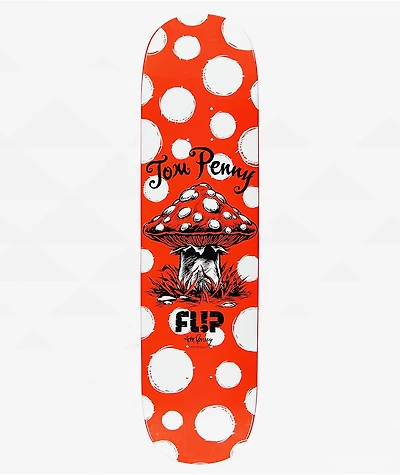 Flip Penny Dots Red 8.125" Skateboard Deck