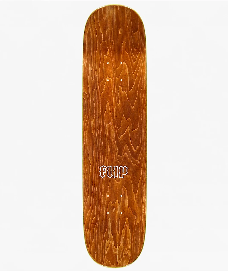Flip Skin And Bones 8.0" Skateboard Deck
