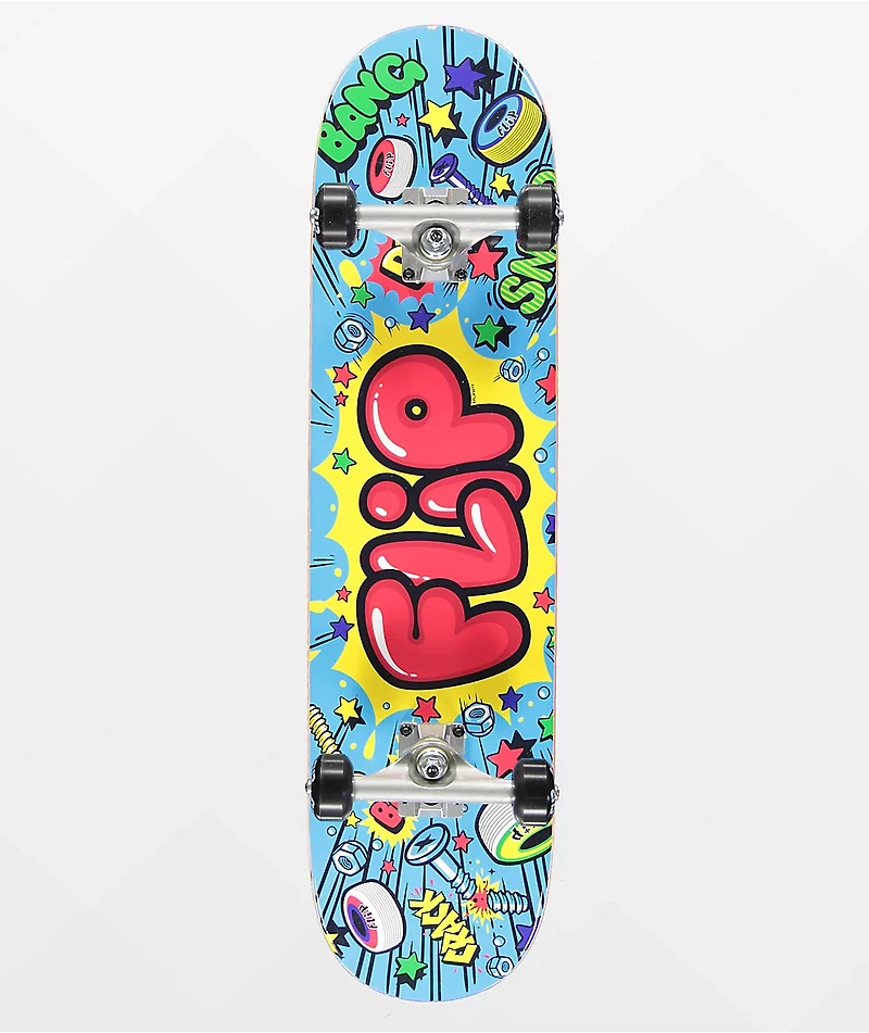 Flip Team Bang 7.87" Skateboard Complete