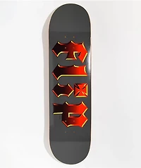 Flip Team HKD Inferno Grey 8.25" Skateboard Deck