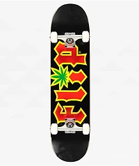 Flip Team HKD Rasta 7.87" Skateboard Complete