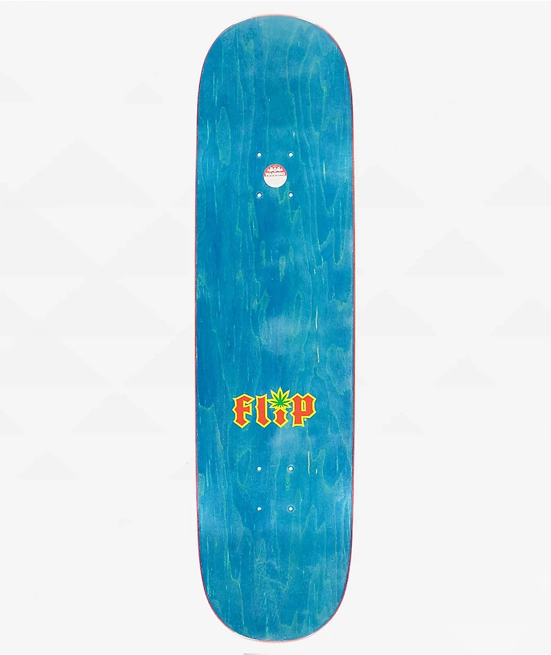 Flip Team HKD Rasta 8.4" Skateboard Deck