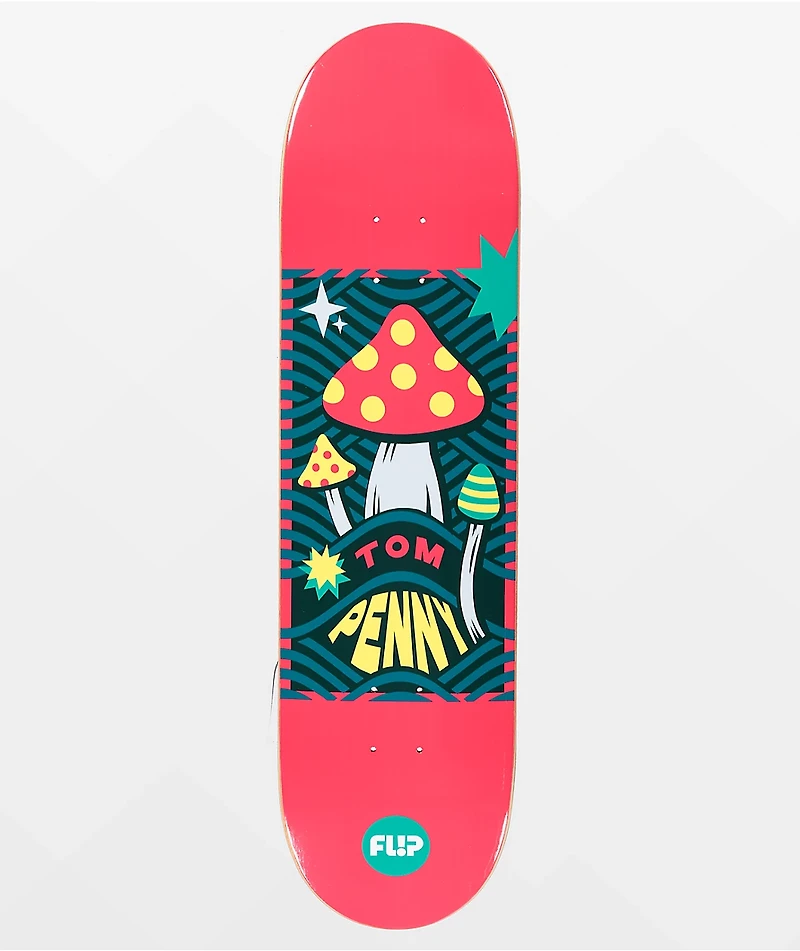 Flip Tom Penny Mushroom 8.38" Skateboard Deck