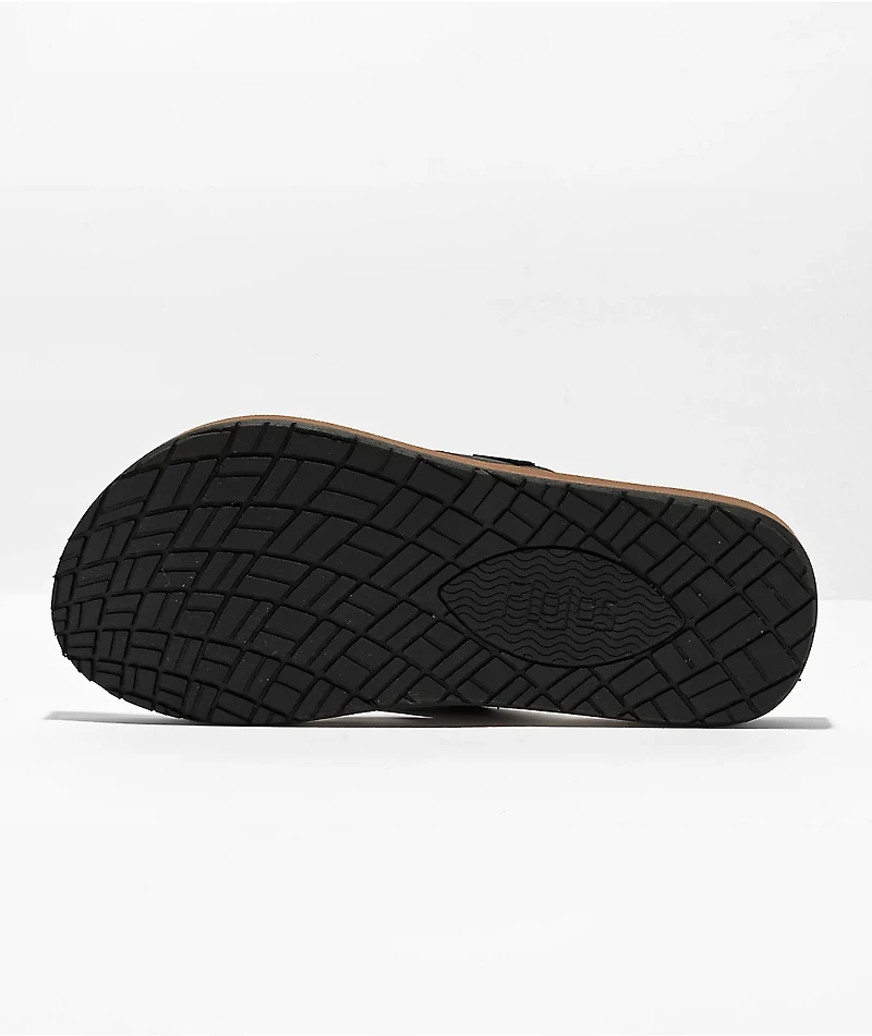 Flojos Estilier Lite Black Camo & Tan Sandals