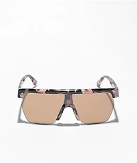 Floral Shield Sunglasses