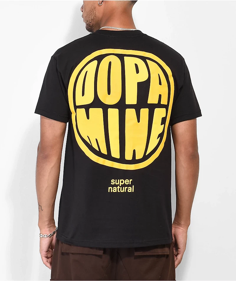 Floristry Studios Dopamine Black T-Shirt