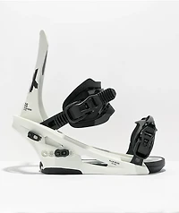 Flux DS White Snowboard Bindings 2023