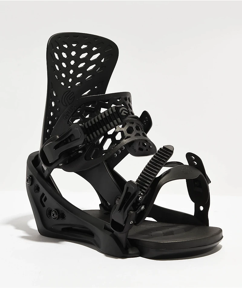 Flux PR Black Snowboard Bindings