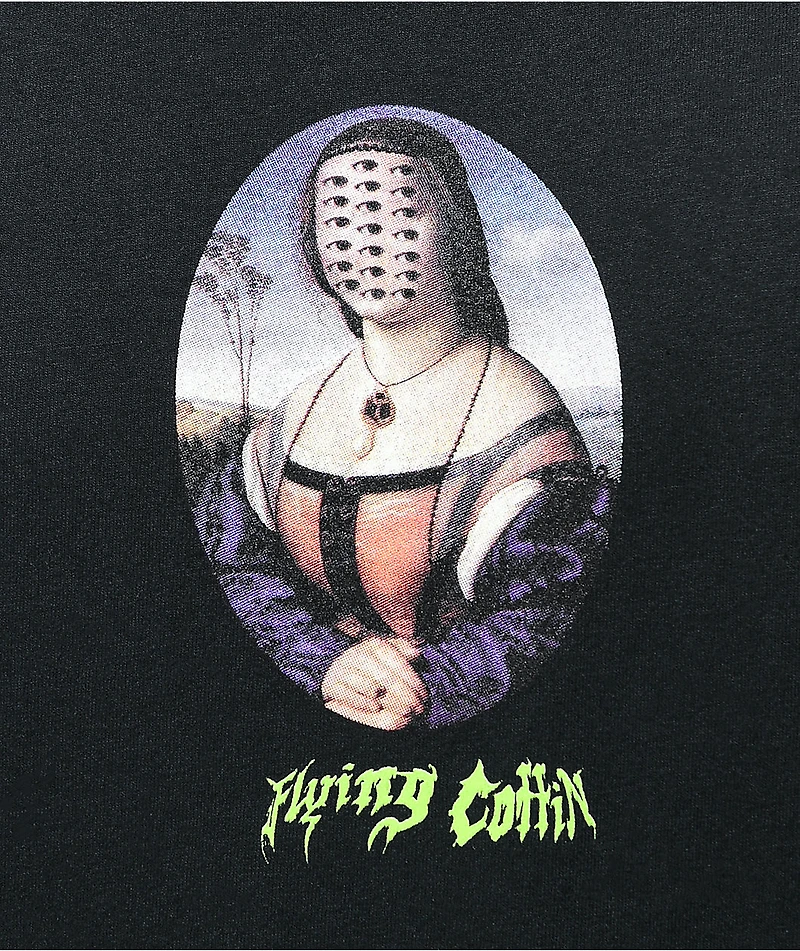Flying Coffin 20 Eyes Black T-Shirt