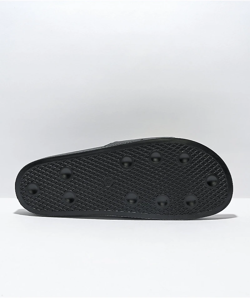 Flying Coffin GFY Black Slide Sandals