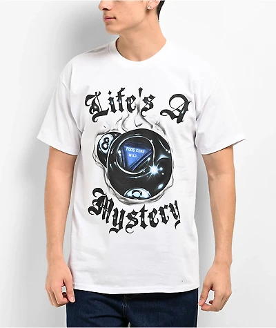 Foos Gone Wild 8Ball Mystery White T-Shirt