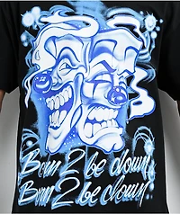 Foos Gone Wild Born 2 Be Down Black T-Shirt