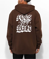 Foos Gone Wild Brown Hoodie
