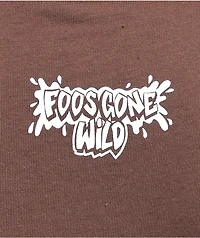 Foos Gone Wild Clown Now Cry Later Brown Long Sleeve T-Shirt