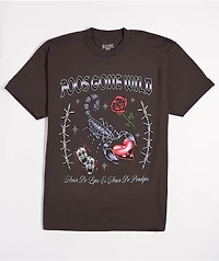 Foos Gone Wild Dumb Love Brown T-Shirt