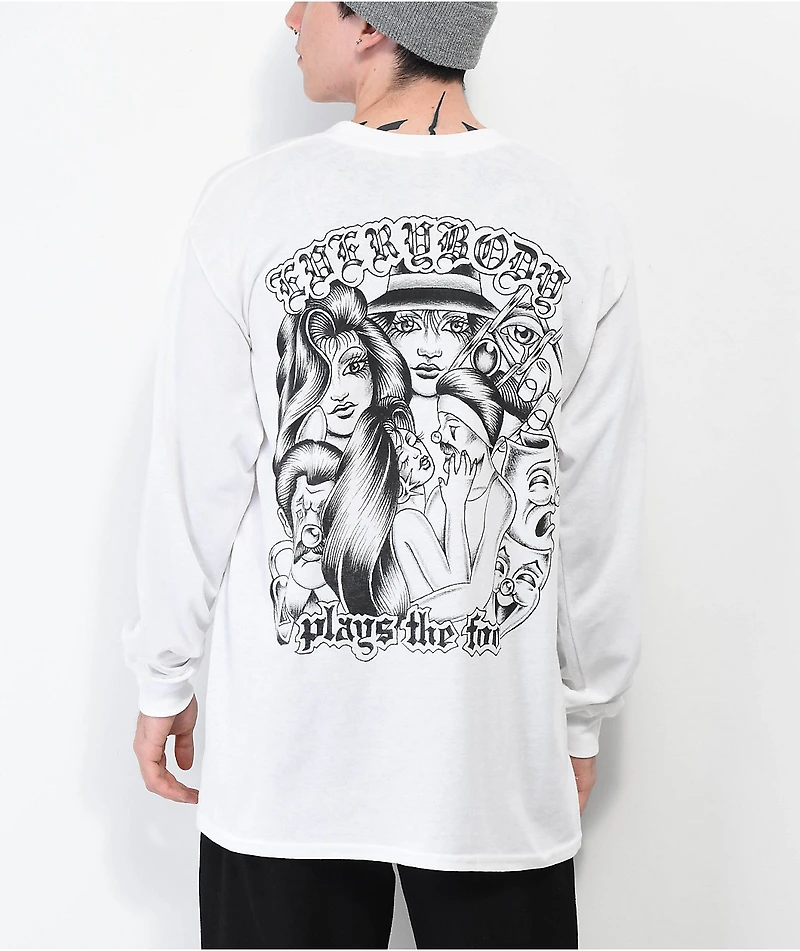 Foos Gone Wild Everybody Plays The Foo White Long Sleeve T-Shirt