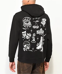 Foos Gone Wild Flash Black Hoodie